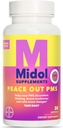 MIDOL Suplimente Pace PMS, PMS Supplement de sprijin, Formulat cu Chasteberry pentru a ajuta la ușurarea tandreţea sânilor și modificări ușoare ale dispoziției, De asemenea, cu praf de ghimbir și extract Valerian, 30 Conte