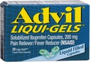Advil 200 mg Liqui-Gels 20 ea (Pachet de 12)