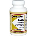 TMG (Trimetilglicină) 500 mg m/acid folinic & B12 Capsule - Hipo 120 capsule