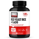 Force FACTOR Red Yeast Rice + CoQ10 Supliment pentru suport antioxidant, non-GMO, Vegan-Prieten, calitate premium, 120 capsule