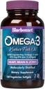 Bluebonnet Nutrition Omega-3 Kosher Fish Oil, Natural Trigliceride Form, Gluten-Free, Dairy-Free, Kosher Certified, Non-GMO, 3rd Party Testat, Molecular Distilated, 120 Vegetarian Softgel, 60 Serving