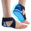 Fascitis plantara Pachete de gheata cu capac de toc si gel solo, 2PCS Gel Cupe pentru protectia durerii, Pachet de gheata reglabile pentru Ahile Tendonitis