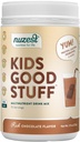 Nuzest - Copii Bun Stuff - Vegan Smoothie Mix - Ciocolata bogata - Multivitamine Supliment nutritional Proteina Shake - Dairy Free - Sustinerea cresterii si dezvoltarii - 225g/ 7,9 oz (15 Serviri)