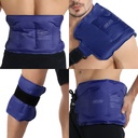 Revix Ice Pack pentru leziuni Reusable Gel pentru Back Inferioară, Cold Packs pentru umărul din spate, Elbow, Hip, Picior, Wrap Around Entire Knee, Soft Cold Compress, 16 × 9" Navy