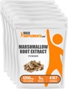 BulkSupplements.com Marshmallow Root extract pulbere - Marshmallow Root Supplement, Marshmallow extract - Herball Supplement, Gluten Free, 1200mg per Serving, 5kg (11 lbs) (Pachet de 5)