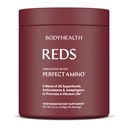 Bodyhealth Reds imbunatatit cu perfect Amino - Daily Superfood Smoothie pulbere cu antioxidanți, Adaptogens, Phytonutrients, fructe, Prebiotice, Probiotice, Fibră, și proteine - 40 Serviri