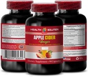Apple Cidru Oţet Produse pentru păr - Apple Cidru Oţet Complex avansat cu alge, spirulina, lecitină - Lecitina varec b6, Klamath albastru verde Algae, Digestion Supplement - 1 flacon 90 Caps