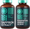 Suplimentul de aminoacizi esențiali și extract de șofran pur energie și Bundle Mood