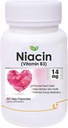 Nutraceuticals Niacin 14mg Vitamina B3 cu Inositol 50mg Supliment - 60 Veg Capsule