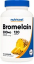 Nutricost Bromelain 500mg, 120 capsule vegetariane - Bromelain (1200 GDU), non-GMO, gluten liber